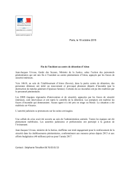 Lire le CP du GDS - Justice / Presse