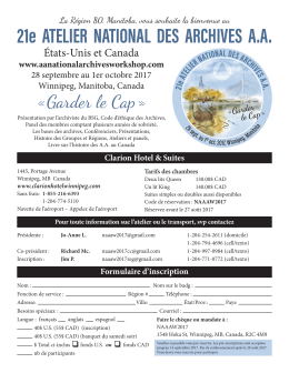 21e ATELIER NATIONAL DES ARCHIVES AA