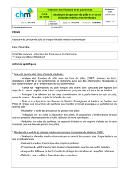 FICHE DE POSTE CG + AGP 2016 - MARTAA