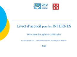 Guide d`accueil des internes - novembre 2016