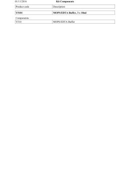 Y510 MOPS/EDTA Buffer