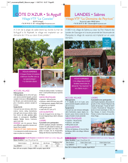 Village de vacances VTF "Le Castelet"