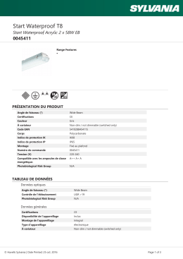 Start Waterproof Acrylic 2 x 58W EB
