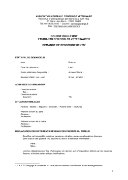 ASSOCIATION CENTRALE D`ENTRAIDE