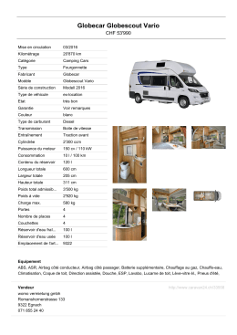 Globecar Globescout Vario