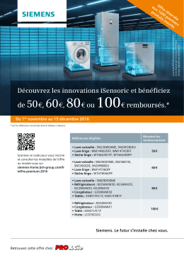 Offre de remboursement