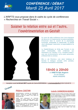 Voir l`affiche de cette conférence