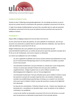 consultation et avis pourquoi