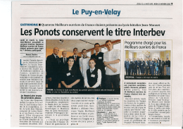 article du journal l`&eacute;veil du jeudi 13 octobre 2016