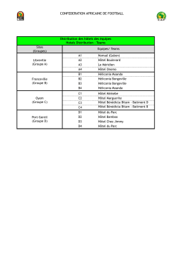 confederation africaine de football