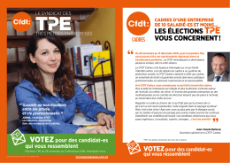 VOTEZpour des candidat-es qui vous ressemblent