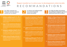 Télécharger les recommandations du Rapport