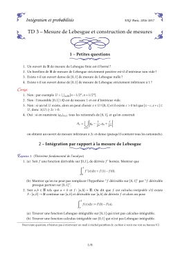 Corrigé