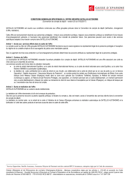 Forfait Satellis Autonomie