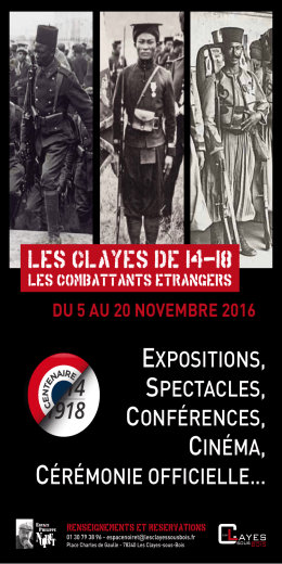 Centenaire 2016 - Les Clayes-sous-Bois