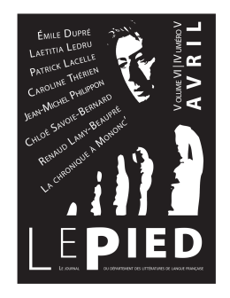 Le Pied – mars 2009 (Édition du pied gauche)