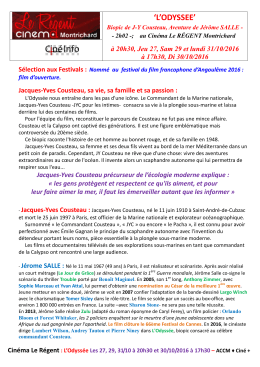 `l`odyssee` - Montrichard - cinema LE REGENT Montrichard