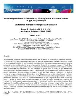 Analyse exp&eacute;rimentale et mod&eacute;lisation num&eacute;rique d`un