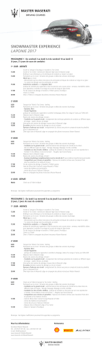 Télécharger le programme