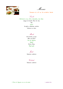 sur ce lien pour afficher le menu au format PDF
