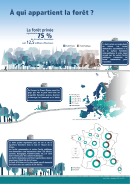 &Agrave; qui appartient la for&ecirc;t ? 75 - inventaire forestier