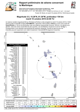Séisme du 18 octobre 2016