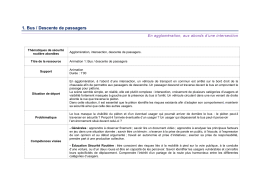 1. Bus / Descente de passagers