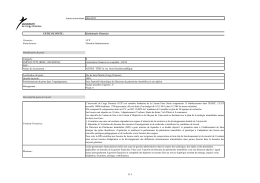 gestionnaire financier - Université Cergy