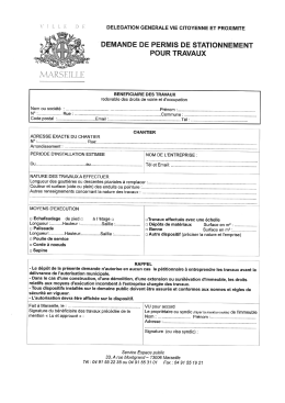 Page 1 DELEGATION GENERALE VIE CITOYENNE ET PROXIMITE