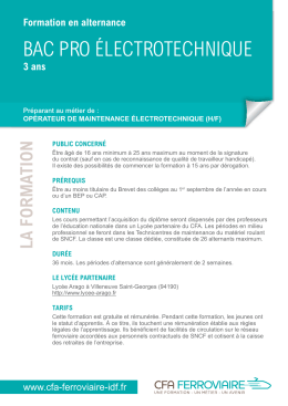 T&eacute;l&eacute;chargez la fiche de formation