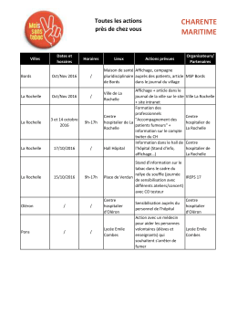 17 - Agences Régionales de Santé