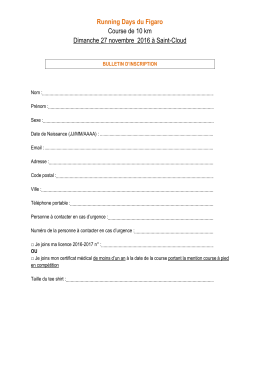 Bulletin d`inscription - Ville de Neuilly-sur-Seine Ville de Neuilly