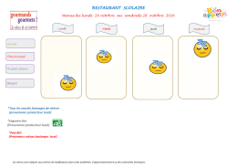 restaurant scolaire