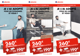 T&eacute;l&eacute;charger la brochure de l`op&eacute;ration - Atlantic