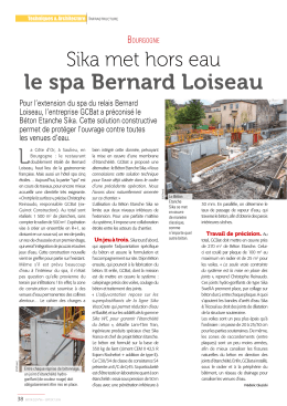 Le spa Bernard Loiseau
