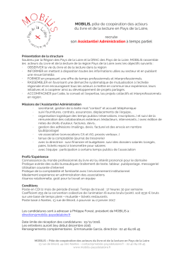 télécharger l`annonce complète [pdf, 215 Ko]