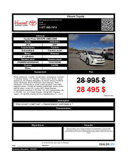 Imprimer - Vimont Toyota Laval