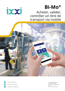 Billettique sur mobile