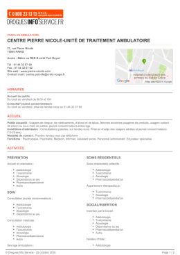 centre pierre nicole-unité de traitement ambulatoire