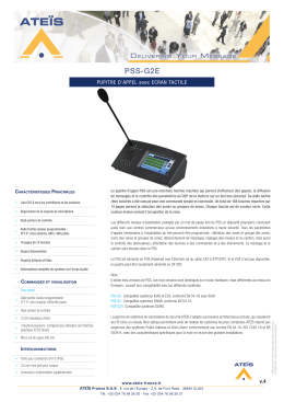 PSS-G2E - ATEIS France