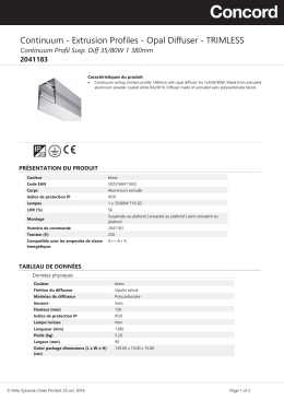 Continuum Profil Susp. Diff 35/80W 1 380mm