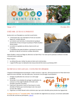 Consultez les Br&egrave;ves du Vieux-Saint