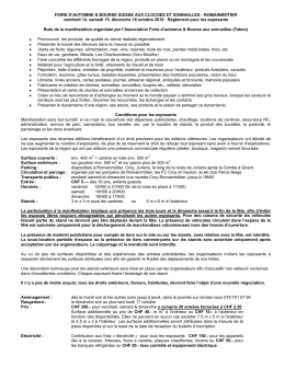 R&eacute;glement 2016 - Swissisland.ch