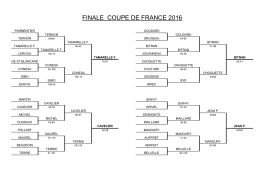 FINALE COUPE DE FRANCE 2016