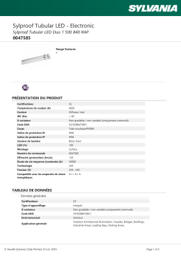 Sylproof Tubular LED Duo 1 500 840 RAP
