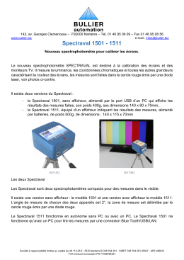 Spectraval 1501 - 1511