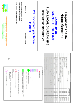 Document graphique modifié - Mairie de Martres