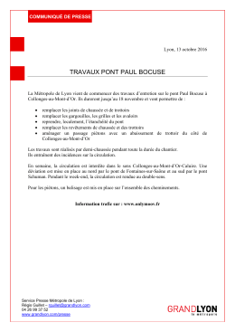 19/10/2016 - Travaux Pont Paul Bocuse