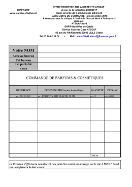 Fiche jointe - Le site de l`Atscaf Nord