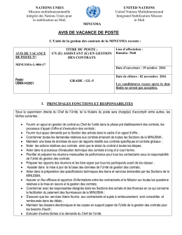 un(e) assistant(e) en gestion des contrats